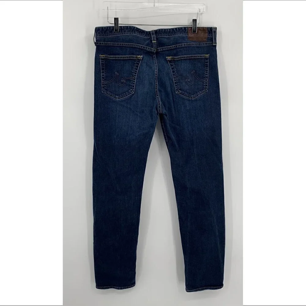 AG Adriano Goldschmeid The graduate denim jeans dark wash tailored leg men 38
